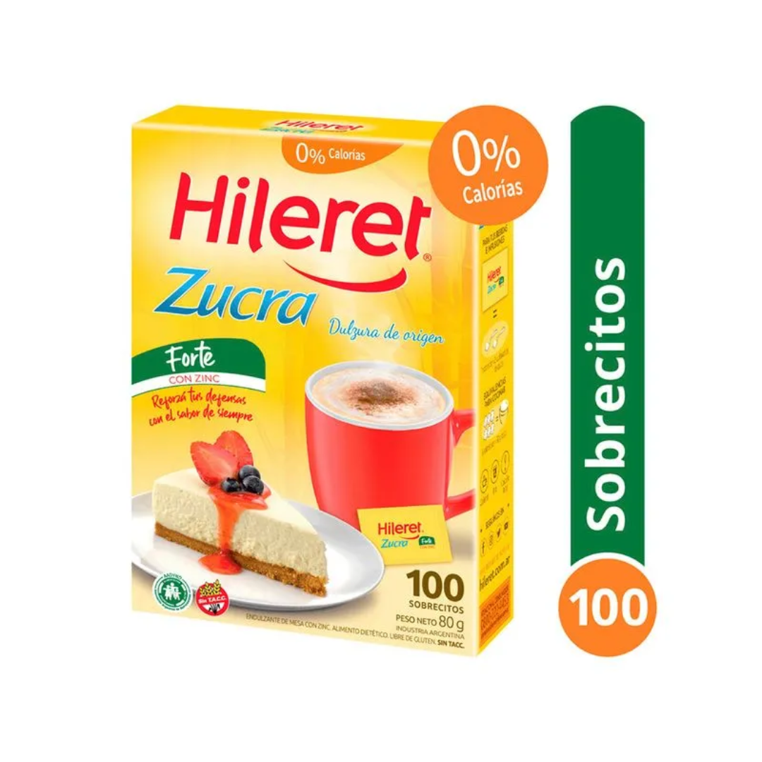 Endulzante Zucra Forte Hileret Caja 100und