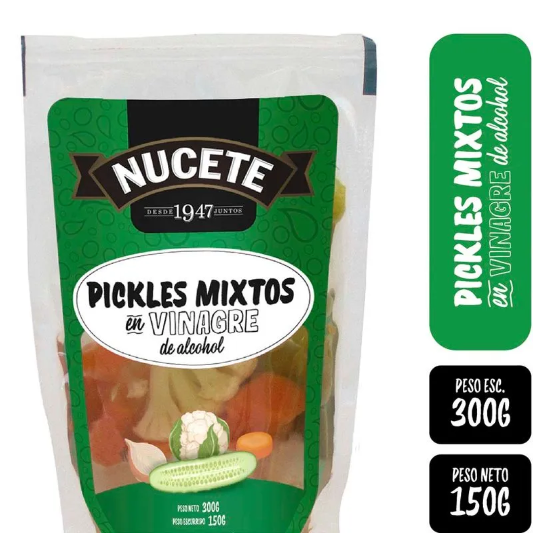 Doy Pack Pickles En Vinagre Nucete 300gr