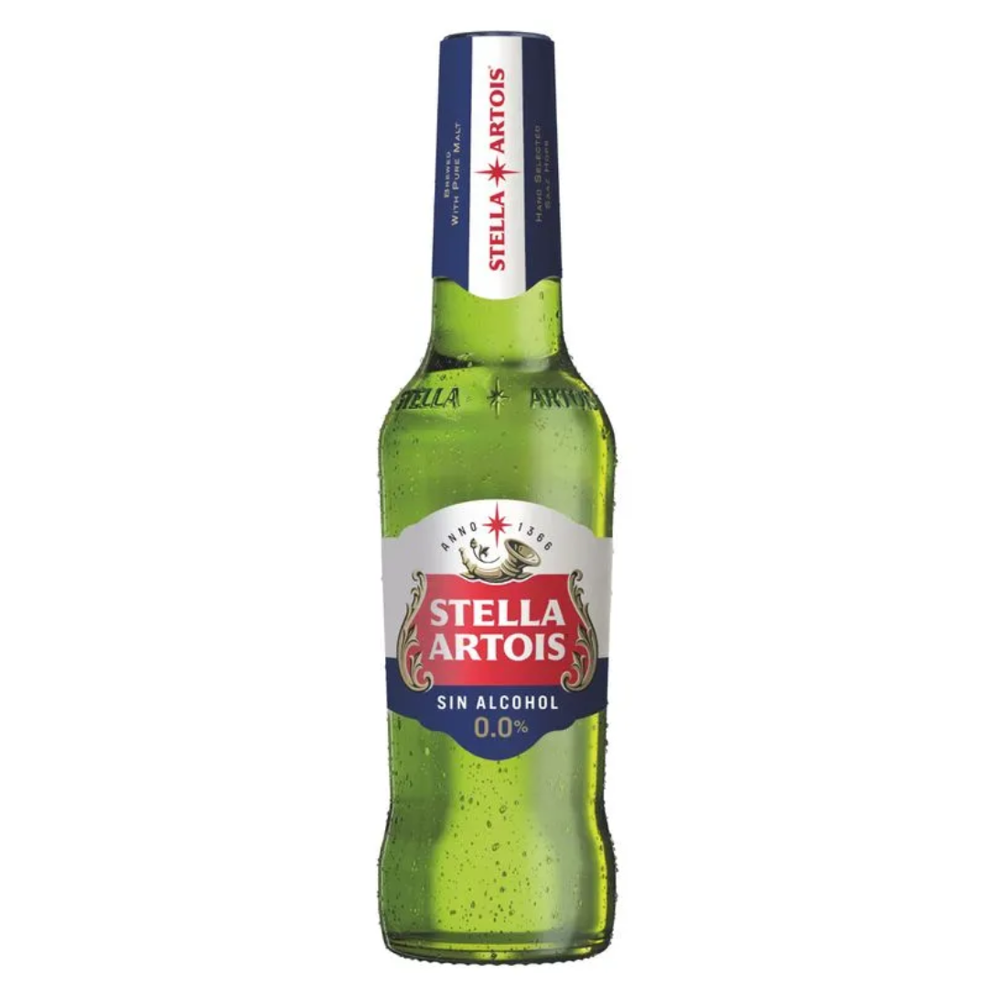 Cerveza Stella Artois Sin Alcohol 330ml