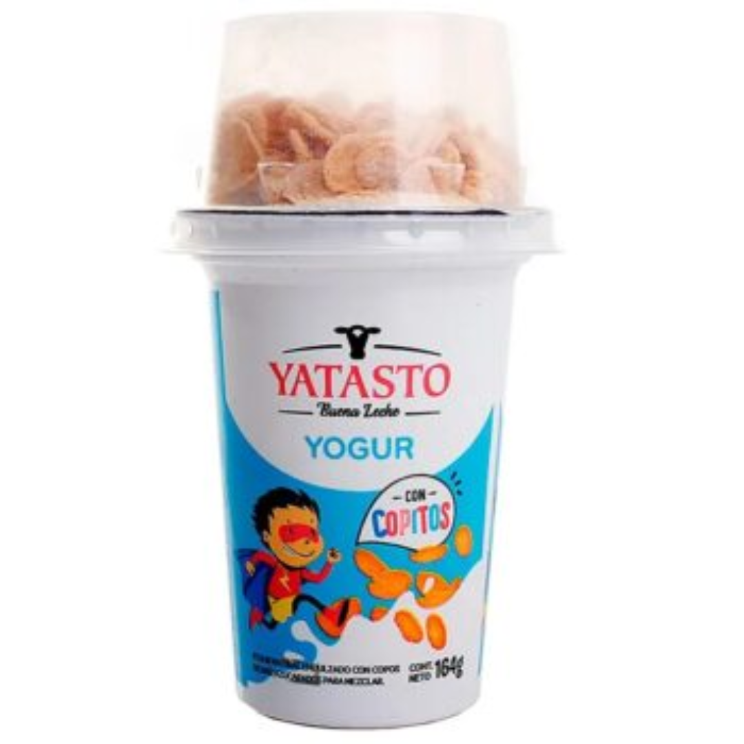 Yogur Entero Con Cereales Copitos Yatasto164gr