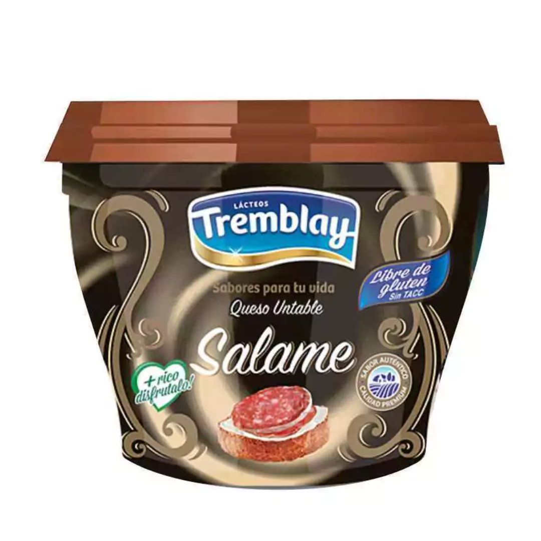 Queso Untable Tremblay Salame 190gr
