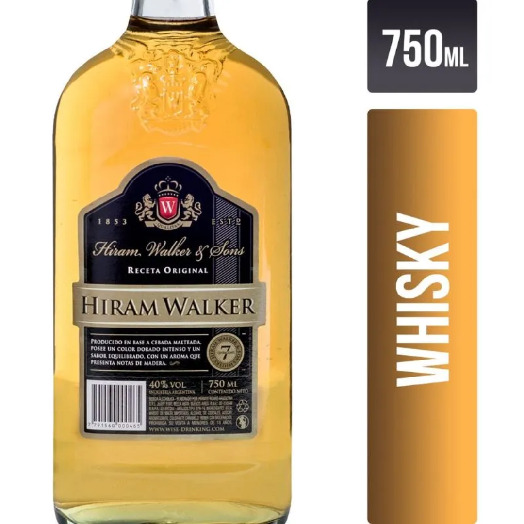 Whisky Hiram Walker 750ml