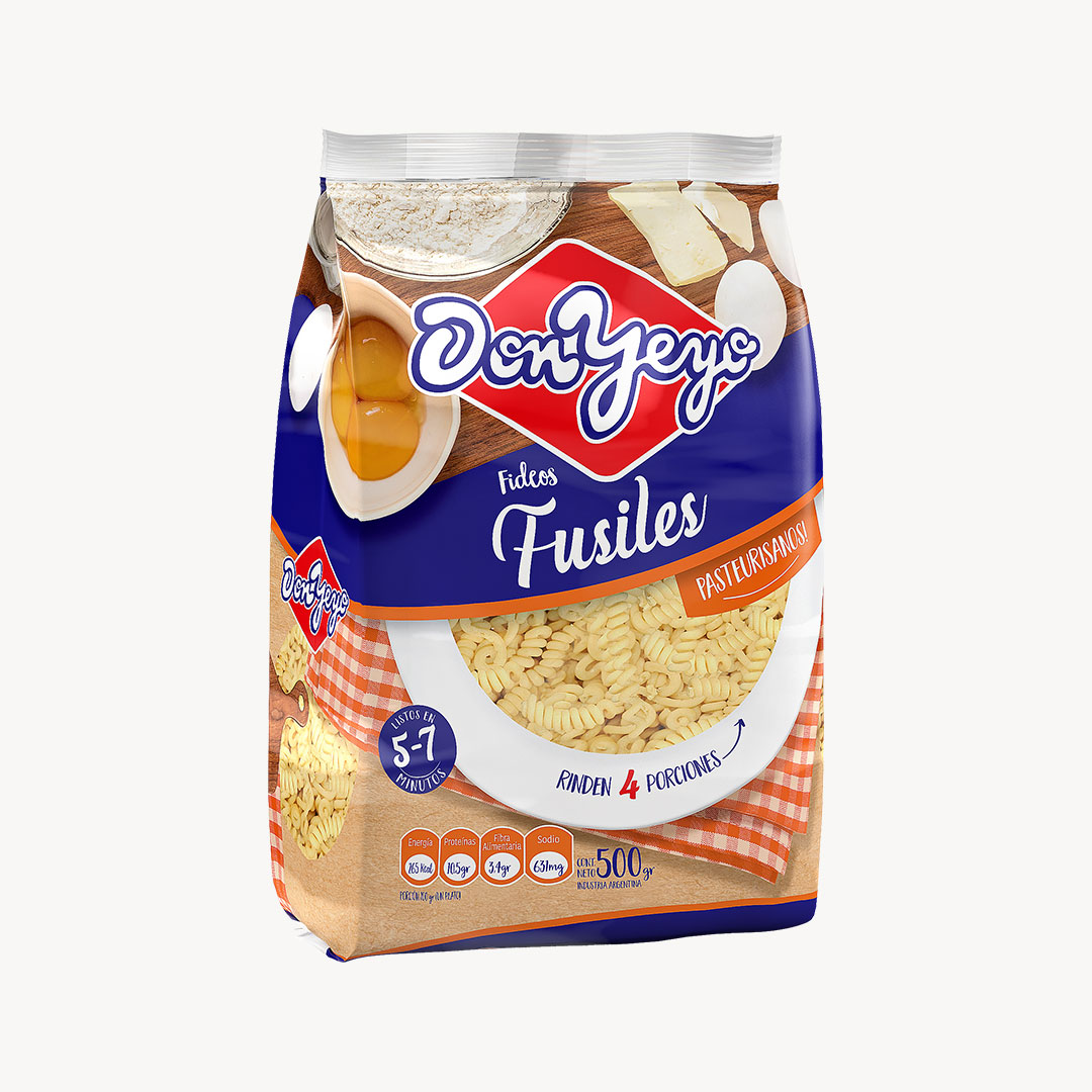 Fideos Fusiles Don Yeyo 500gr