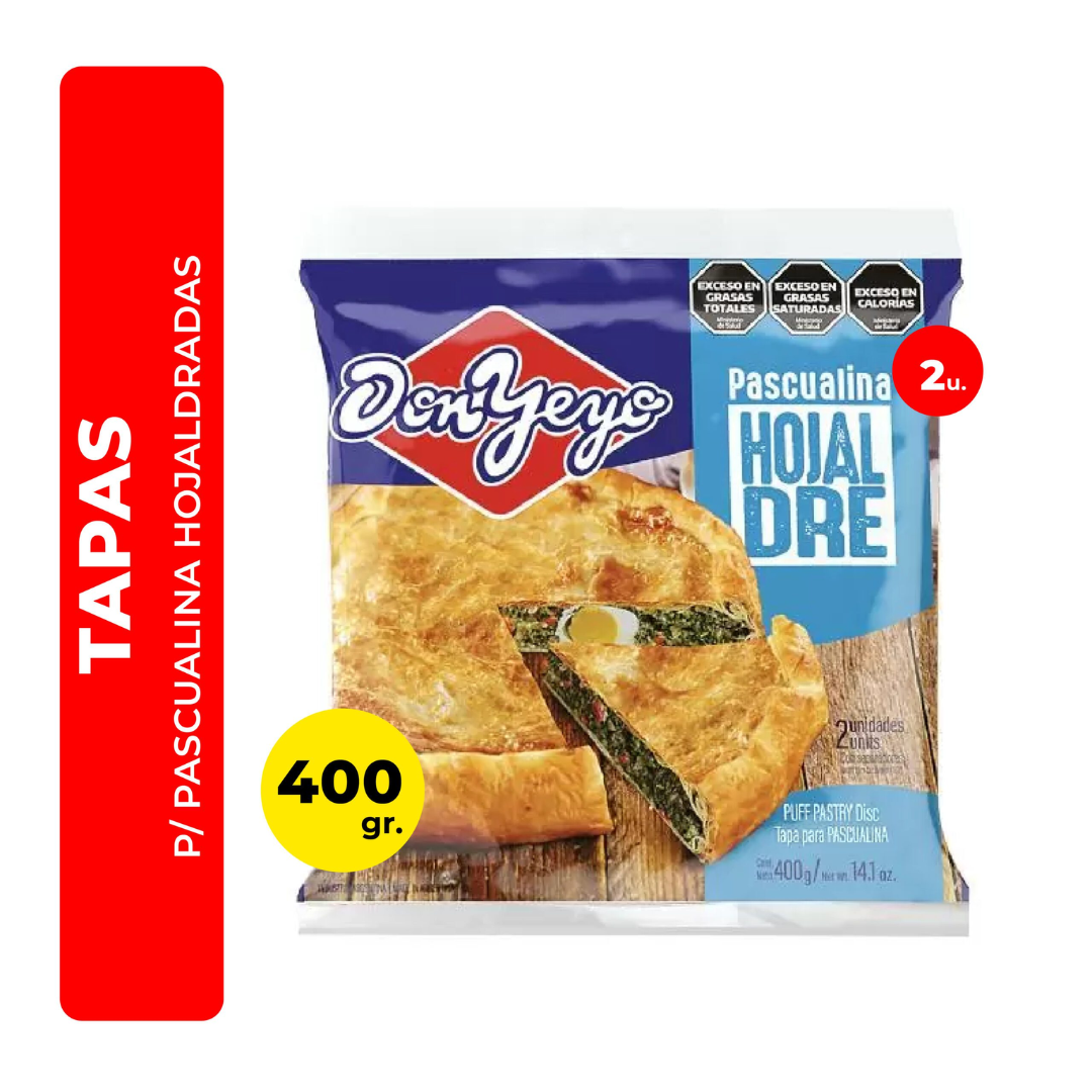 Tapa Para Tarta Hojaldre Don Yeyo 2und 400gr