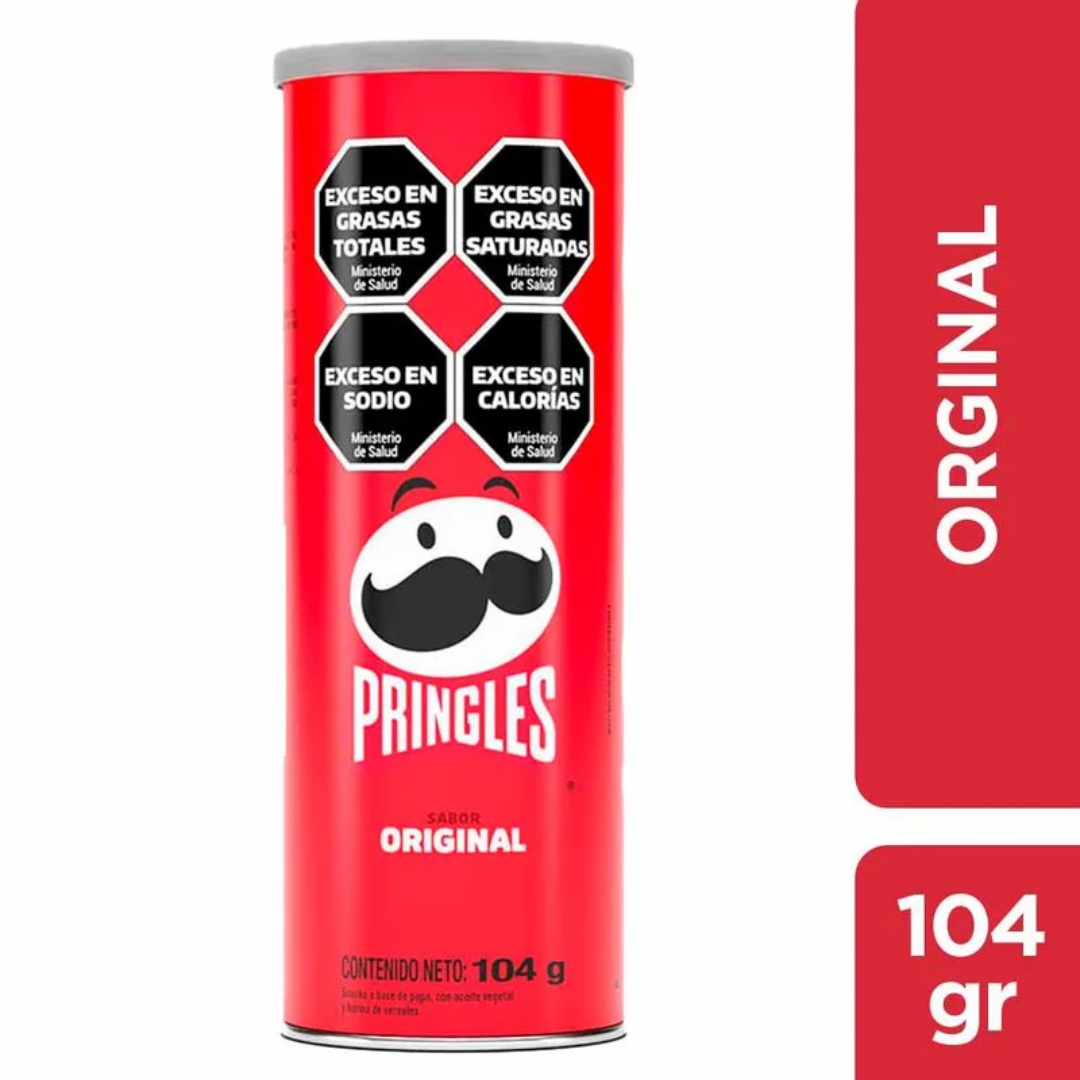 Papas Fritas Pringles Original 104gr