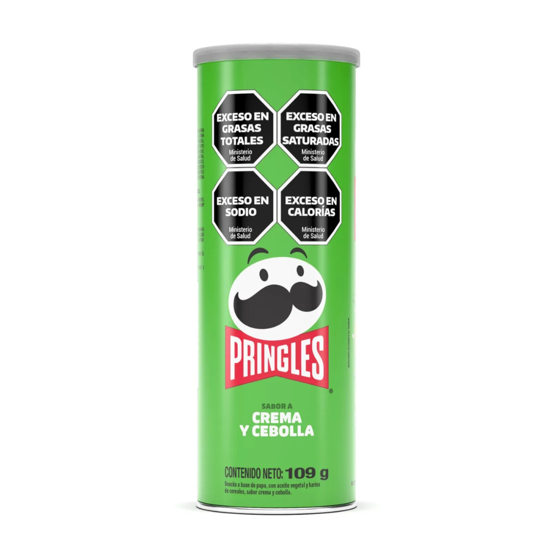 Papas Fritas Pringles de Crema y Cebolla 109gr