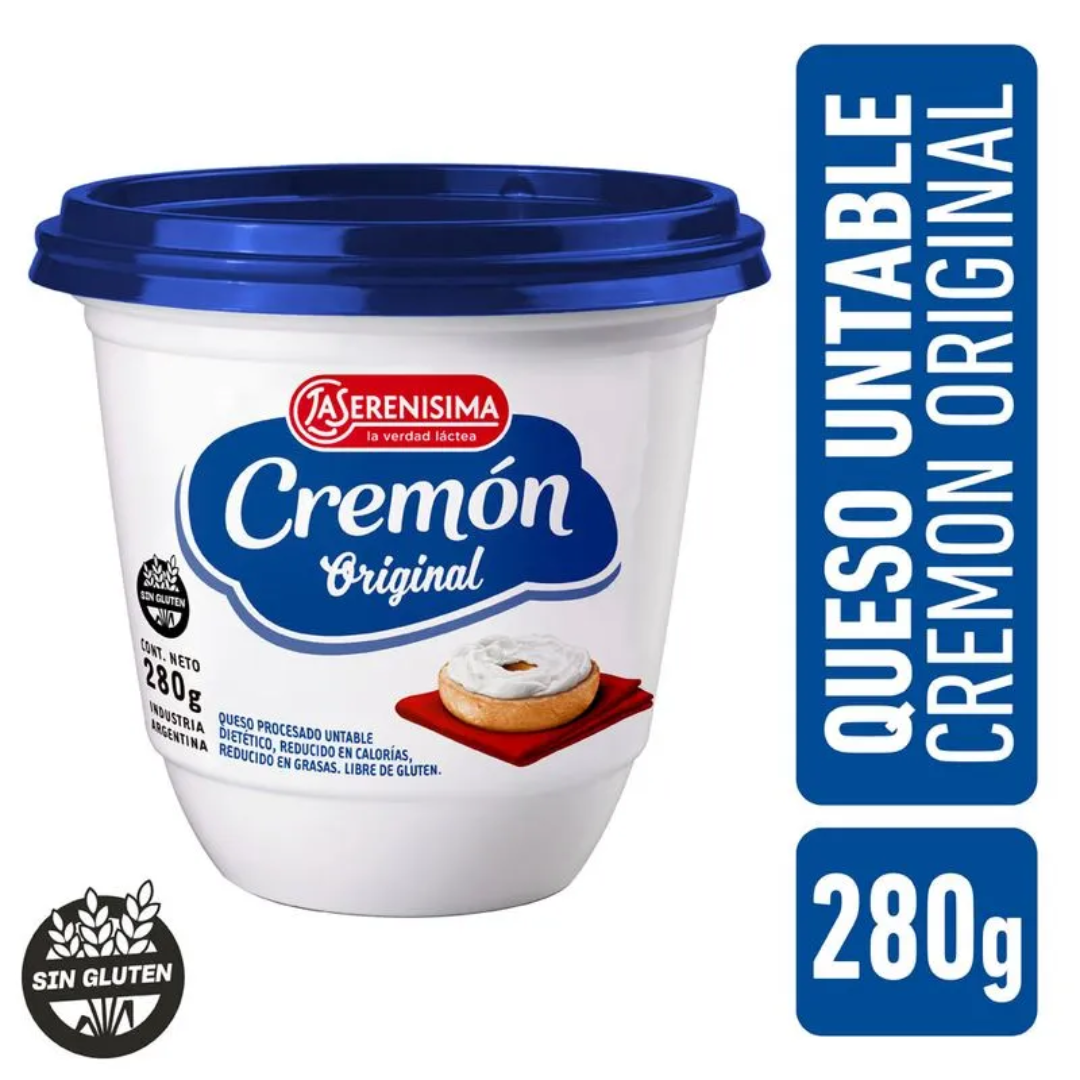 Queso la Serenisima Cremon Original Untable 280gr