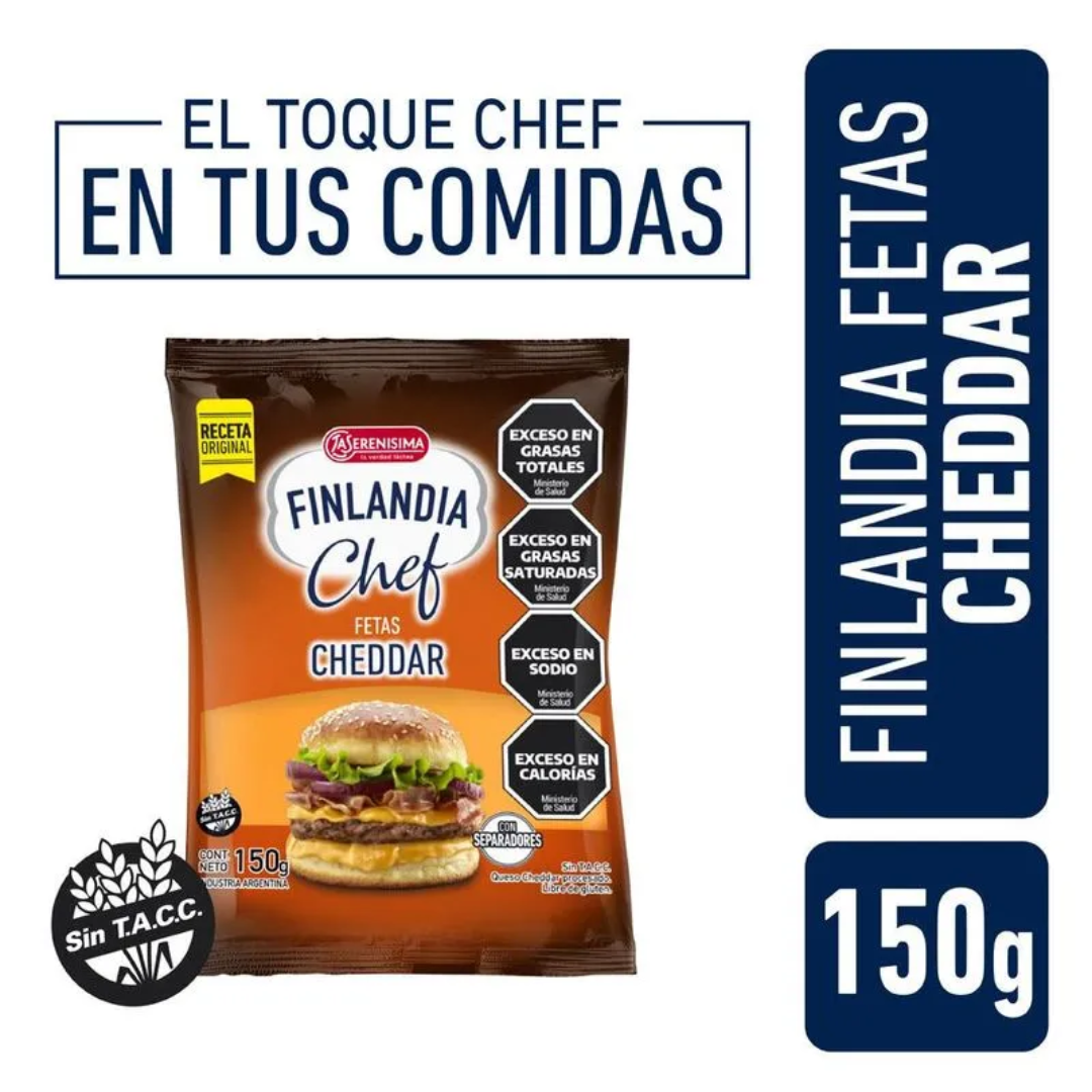 Queso Cheddar Feteado La Serenisima 150gr