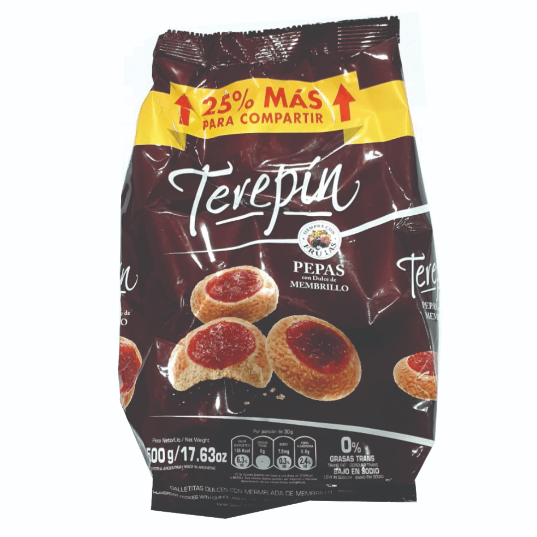 Pepas Con Mermelada De Terepin 500gr