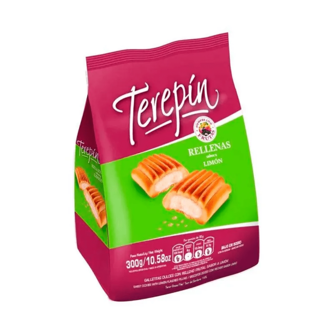 Galletitas Terepín Rellenas Limón 300gr