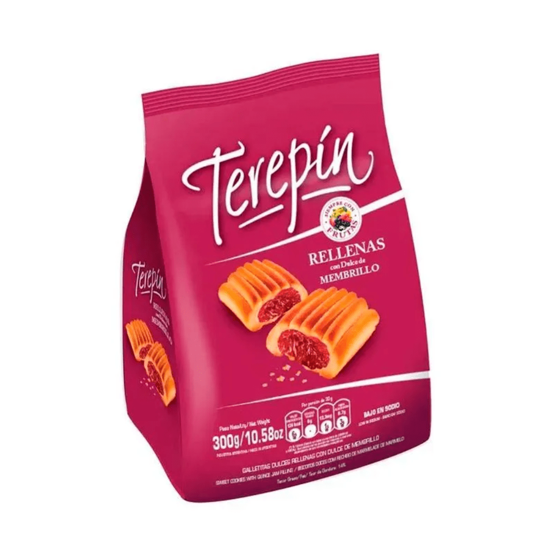 Galletitas Terepín Rellenas Membrillo 300gr