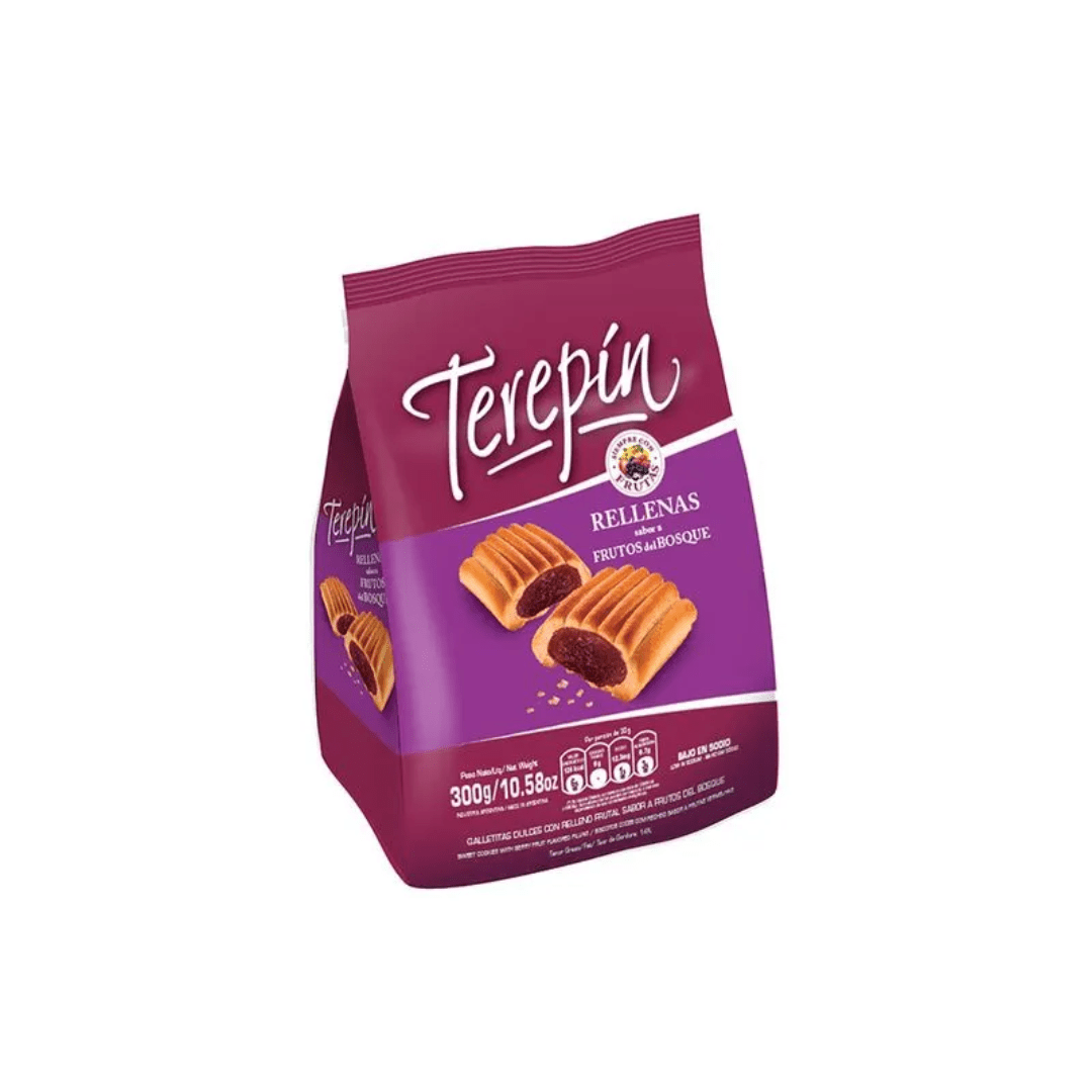 Galletitas Terepín Rellenas Frutos Del Bosque 300gr
