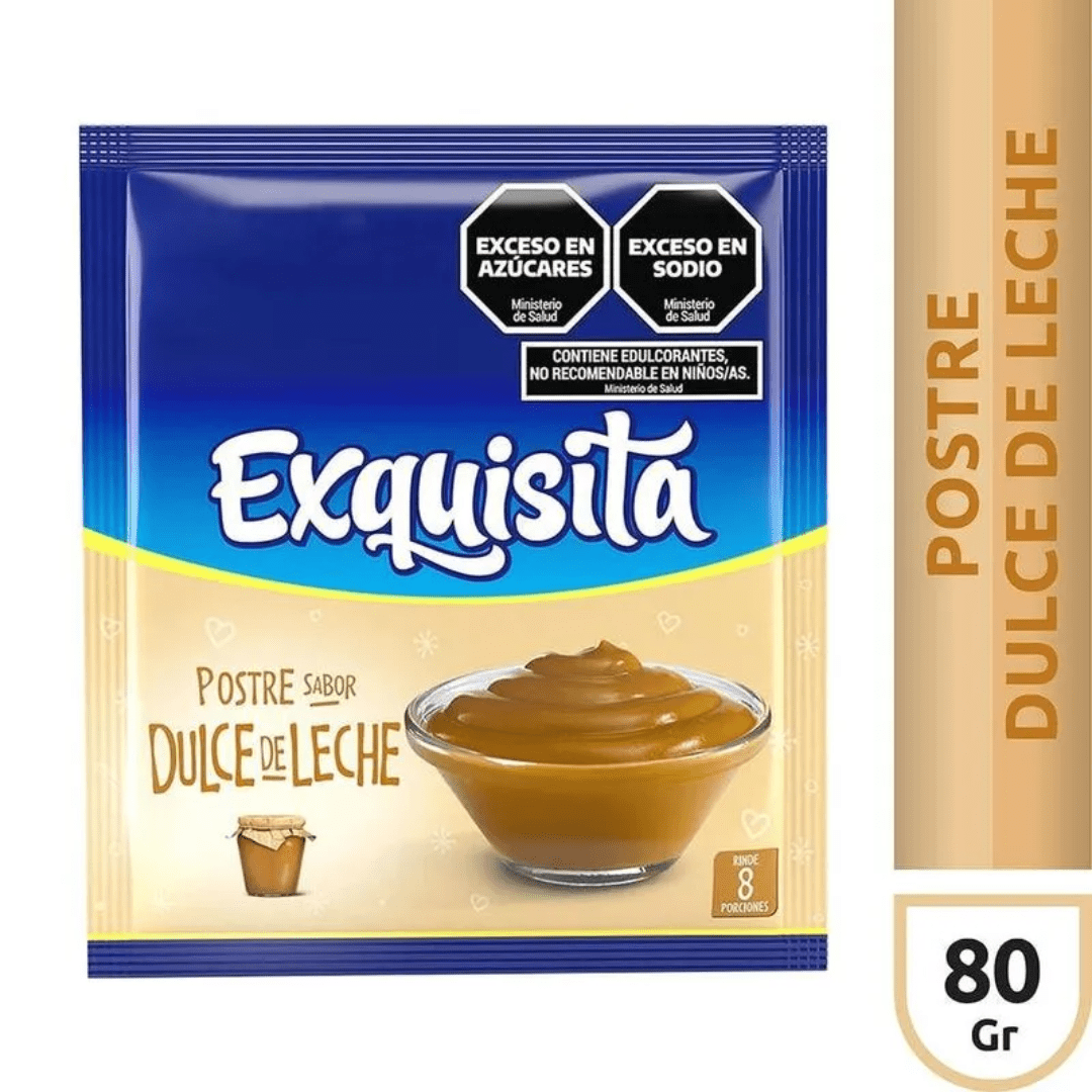 Postre Exquisita Dulce de Leche 80gr