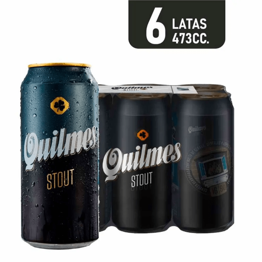 Cerveza Negra Quilmes Stout 6und 473ml