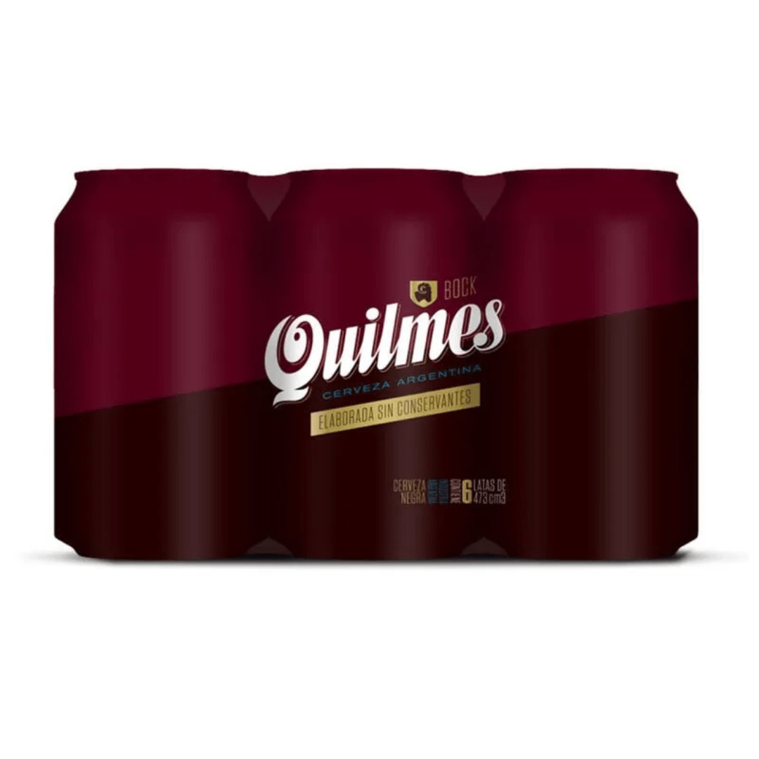 Cerveza Negra Bock Quilmes 473ml 6und