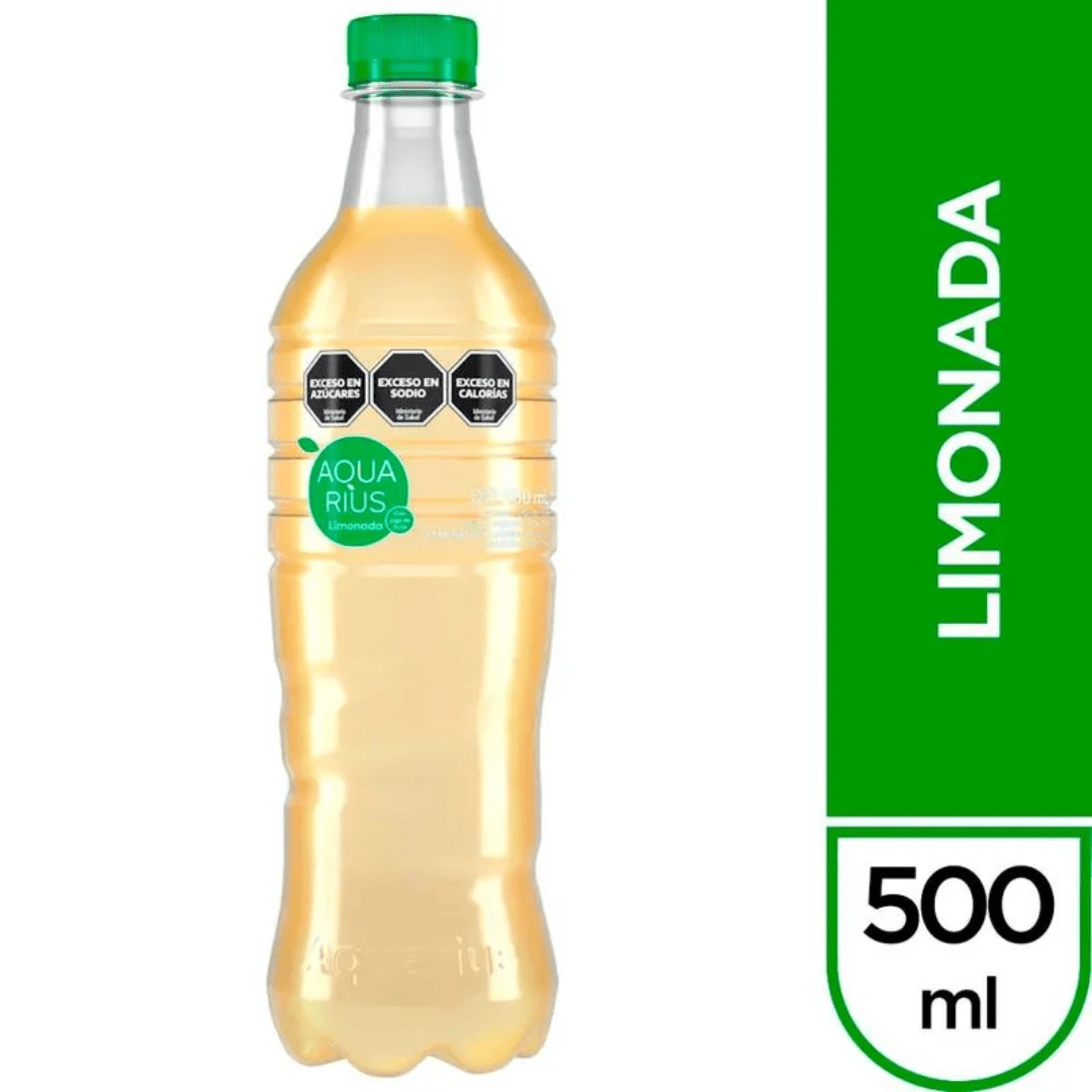 Agua Saborizada Aquarius Limonada 500ml