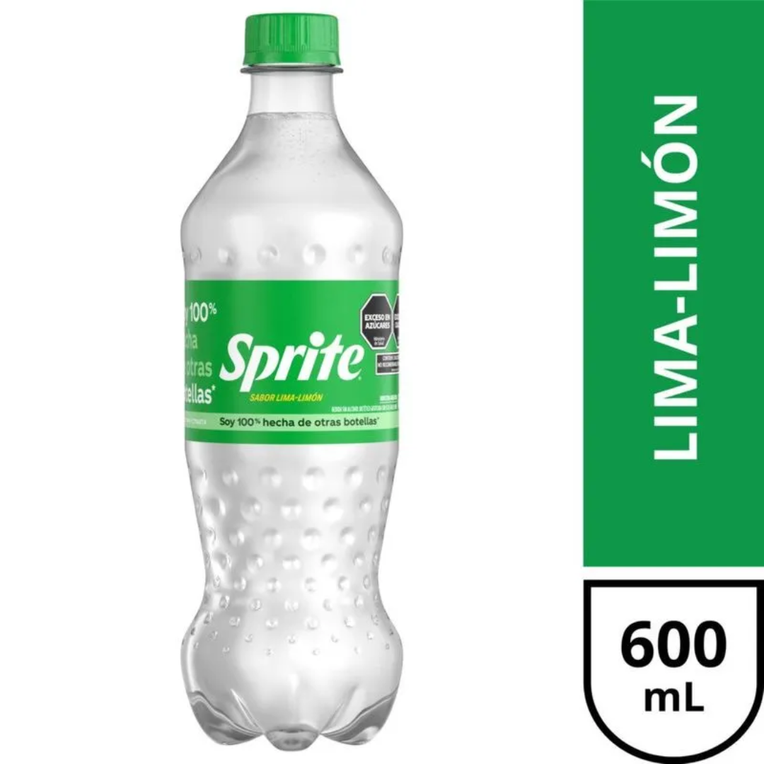 Gaseosa Sprite Lima-Limón 600ml