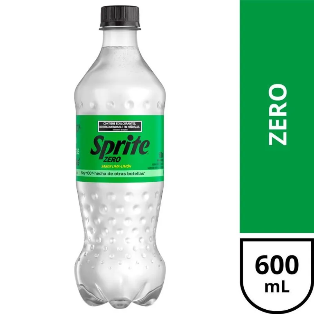 Gaseosa Sprite Zero Lima-Limon 600ml