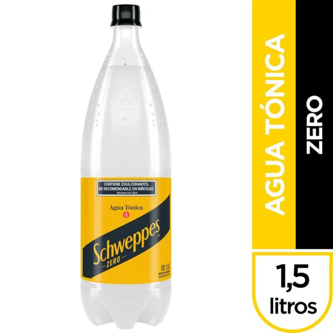 Gaseosa Schweppes Tonica Zero 1.5l