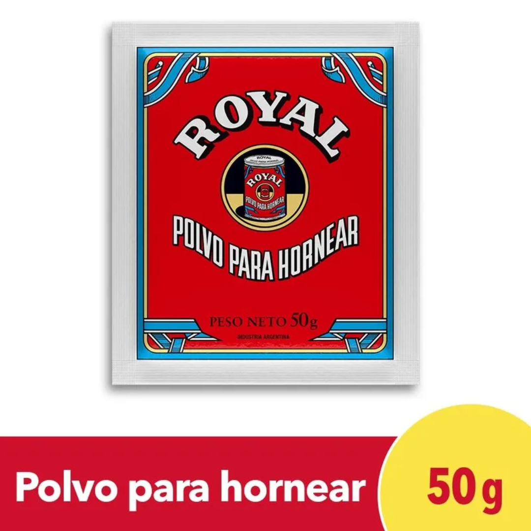 Polvo Para Hornear Royal Sobre 50gr