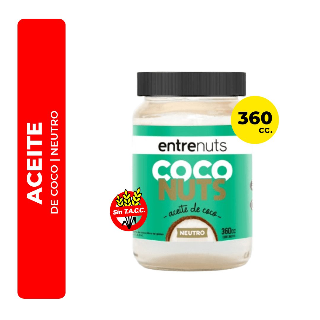 Entrenuts Aceite De Coco Neutro 360gr