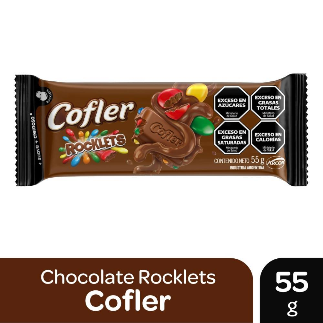 Chocolate Cofler Con Leche Y Cereal 55g
