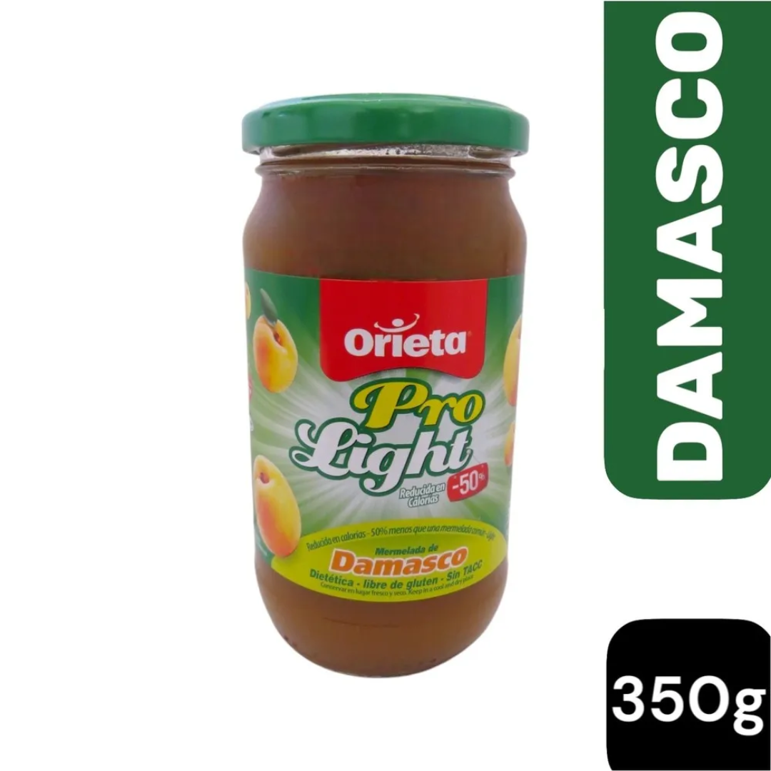 Mermelada Orieta Light Damasco 350gr
