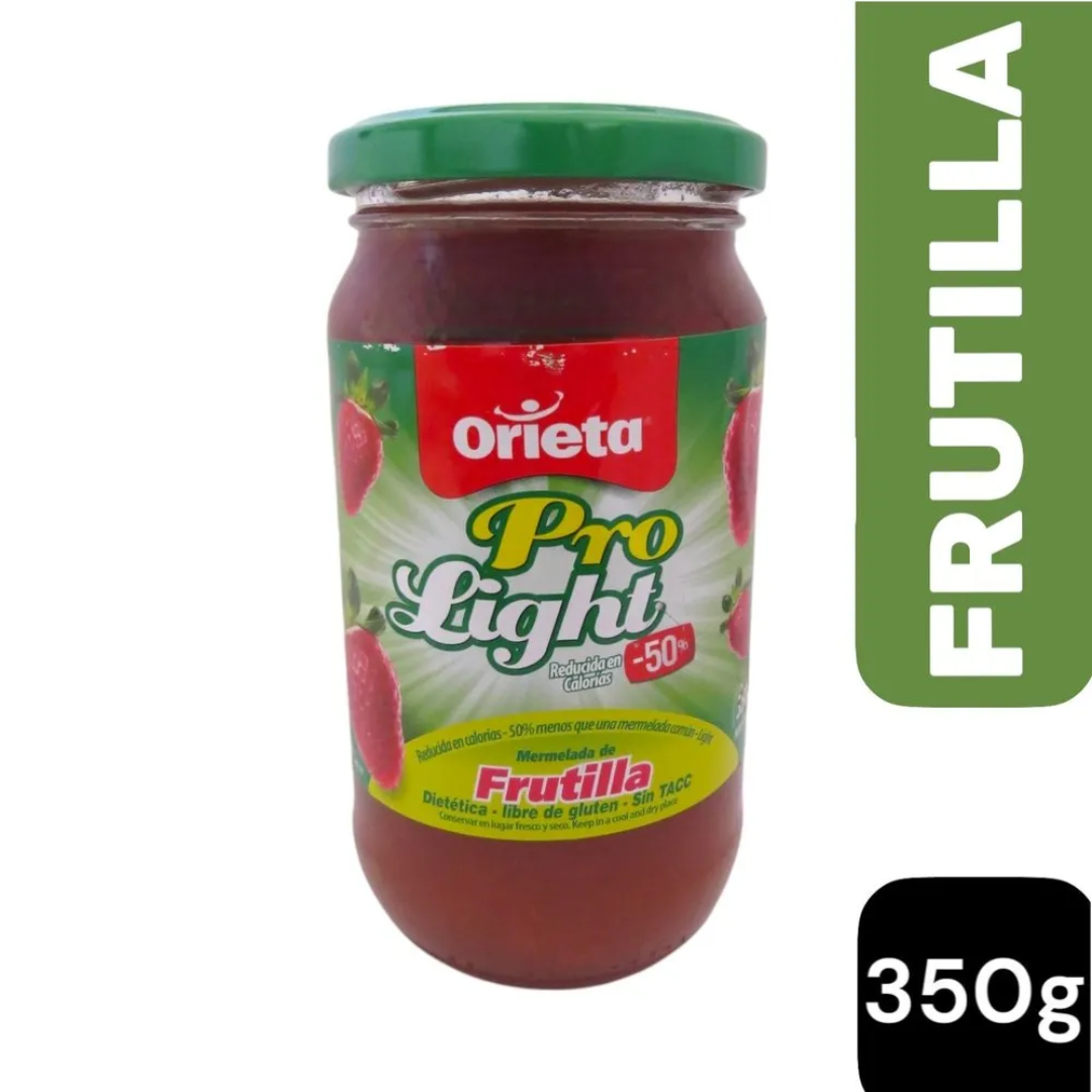 Mermelada Orieta Light Frutilla 350gr