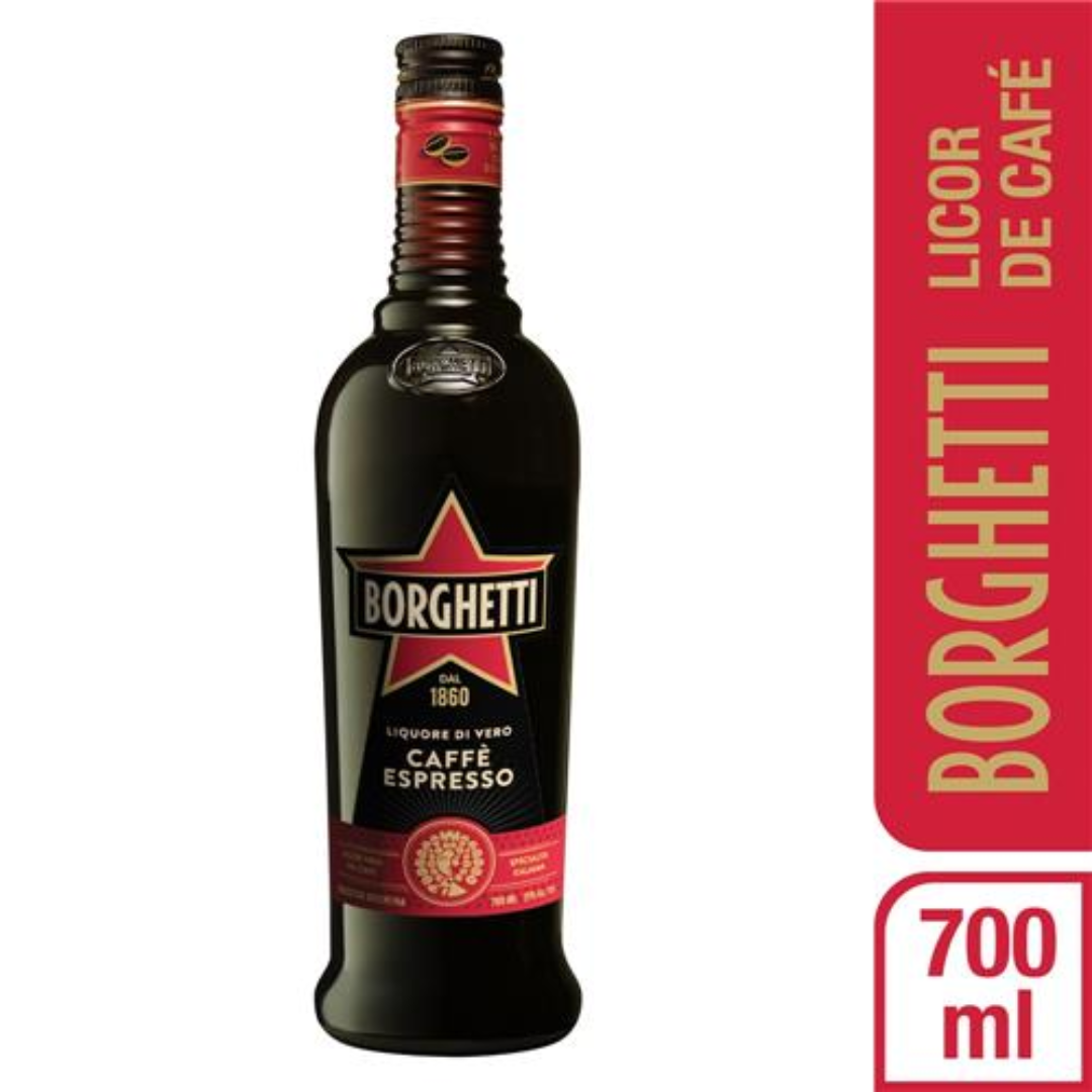 Licor Fino Cafe BORGHETTI 700Ml
