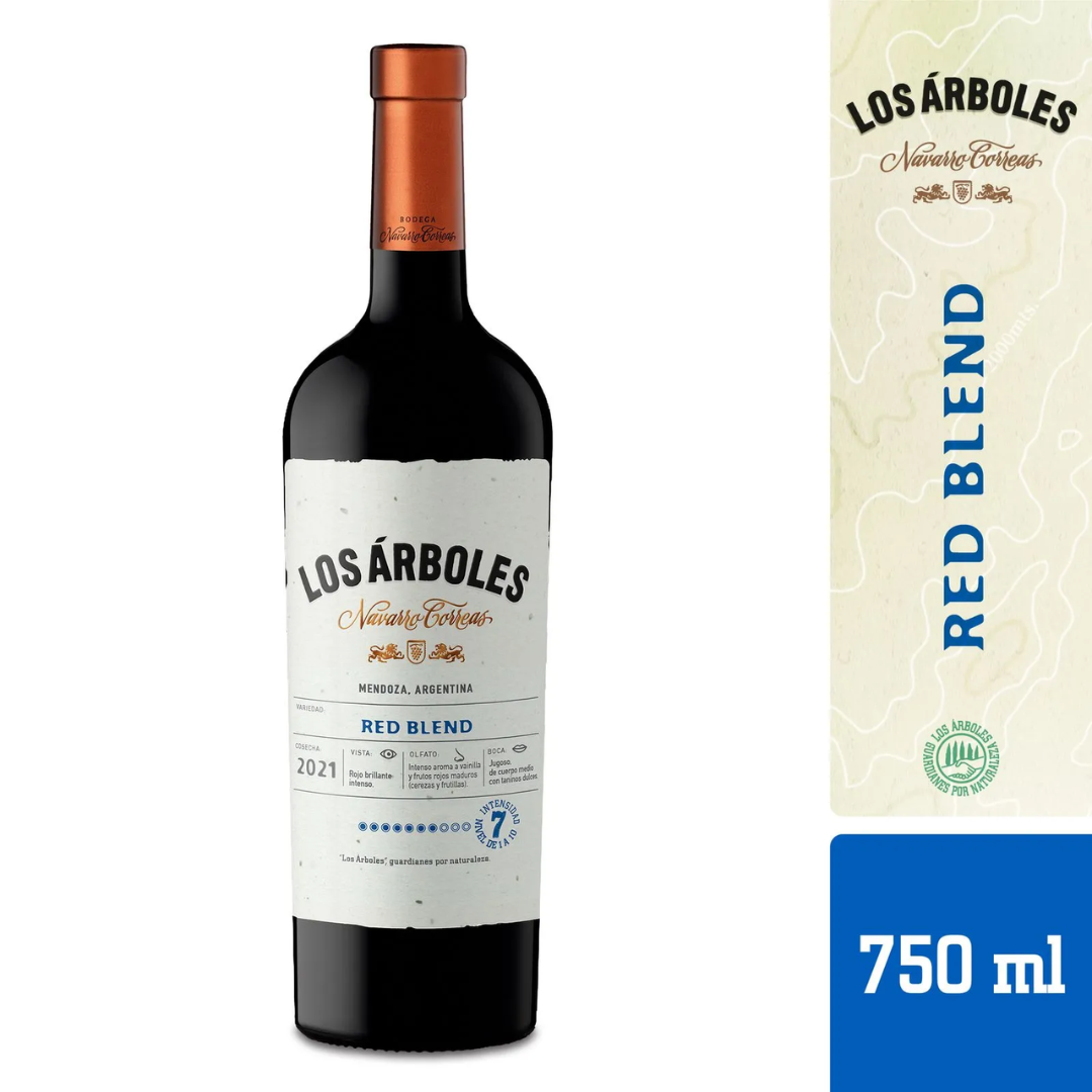 Vino tinto Red Blend Los Árboles 750 ml