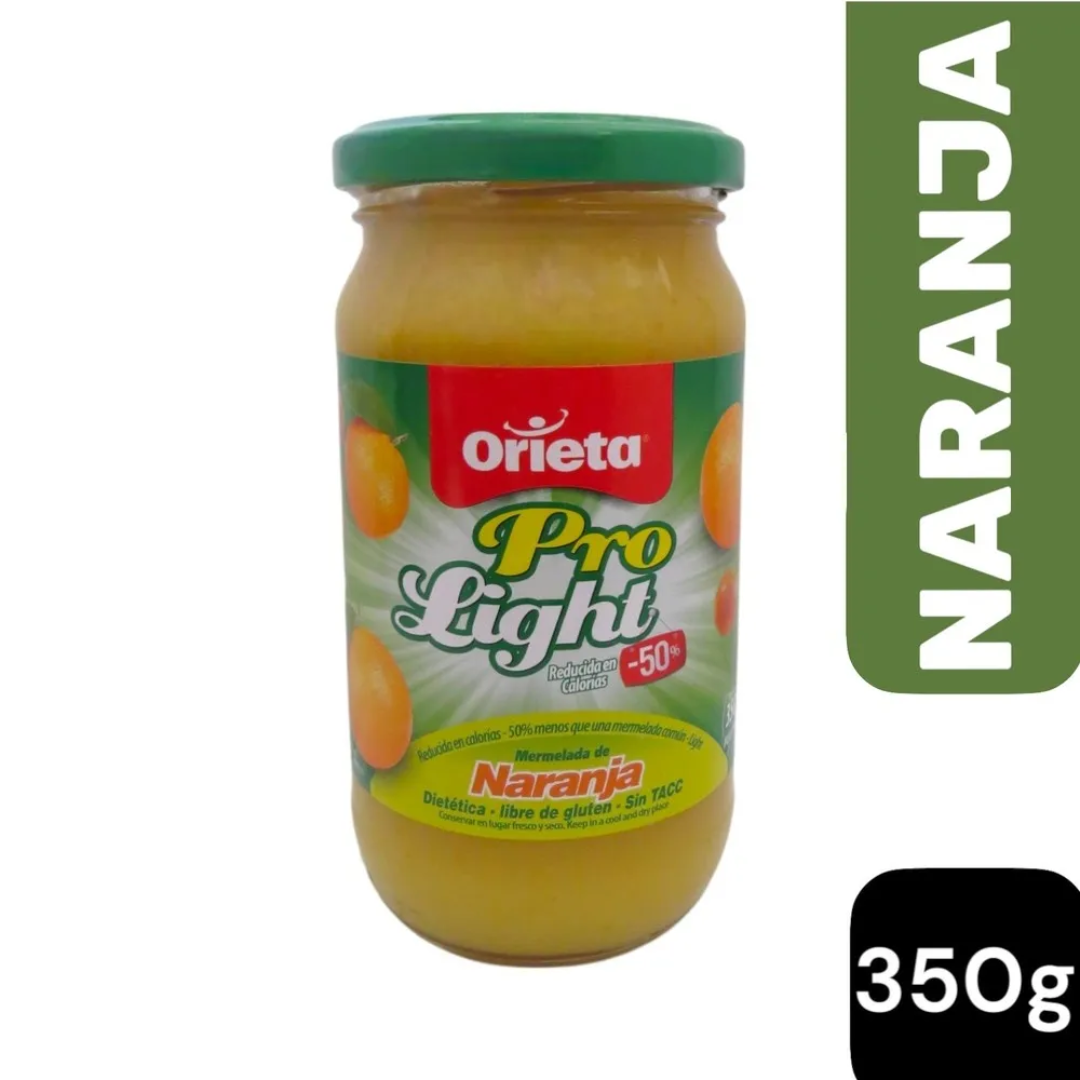 Mermelada Orieta Light Naranja 350gr