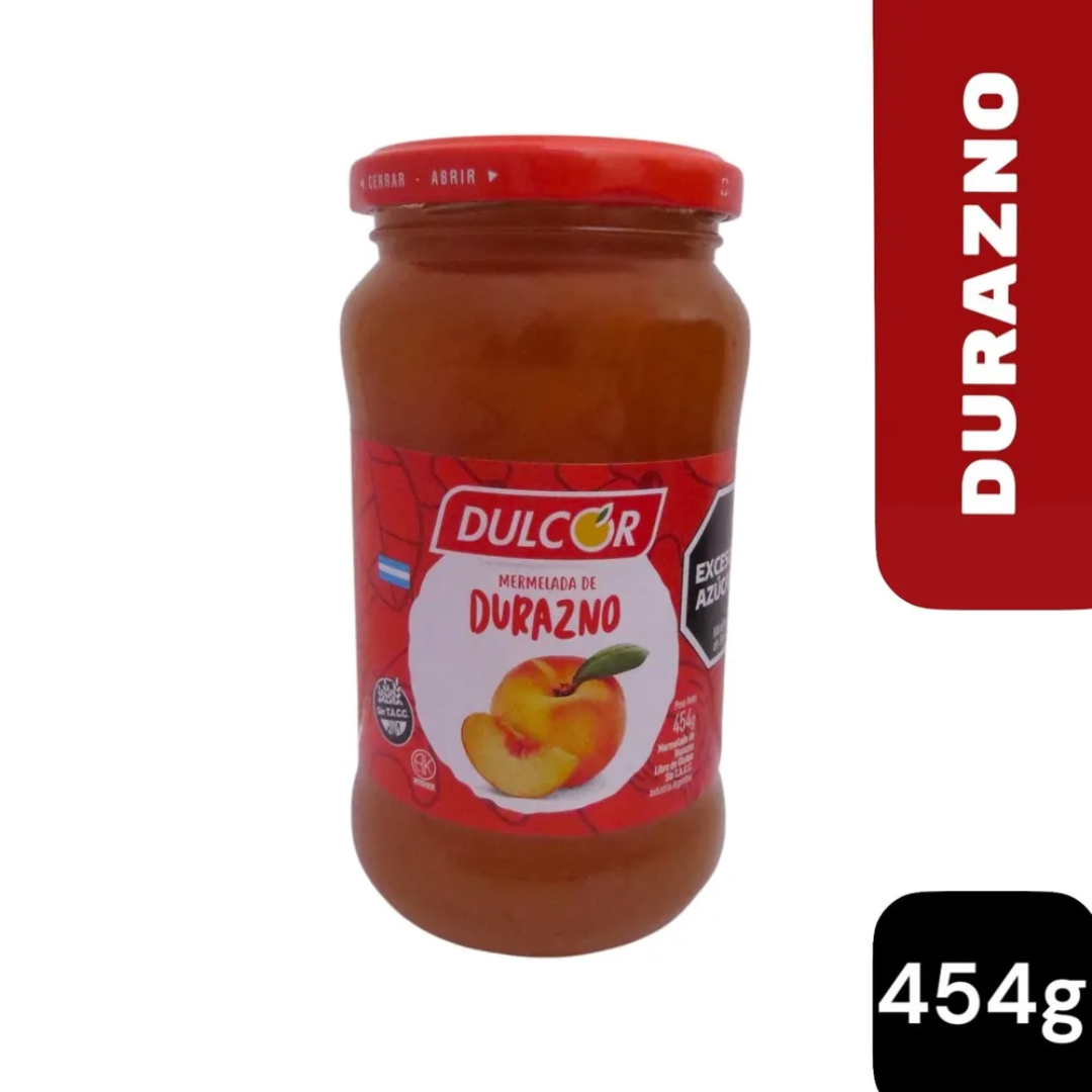 Mermelada Dulcor Durazno 454gr