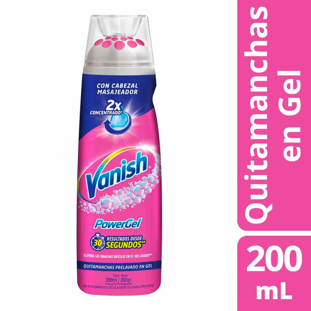 Quitamanchas Vanish Power Gel 200Ml