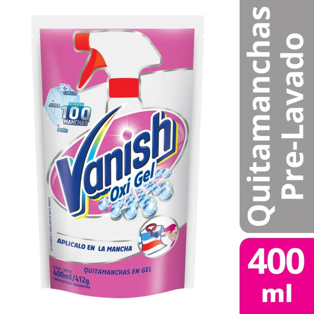 Prelavado Vanish Oxi Gel 400 Ml