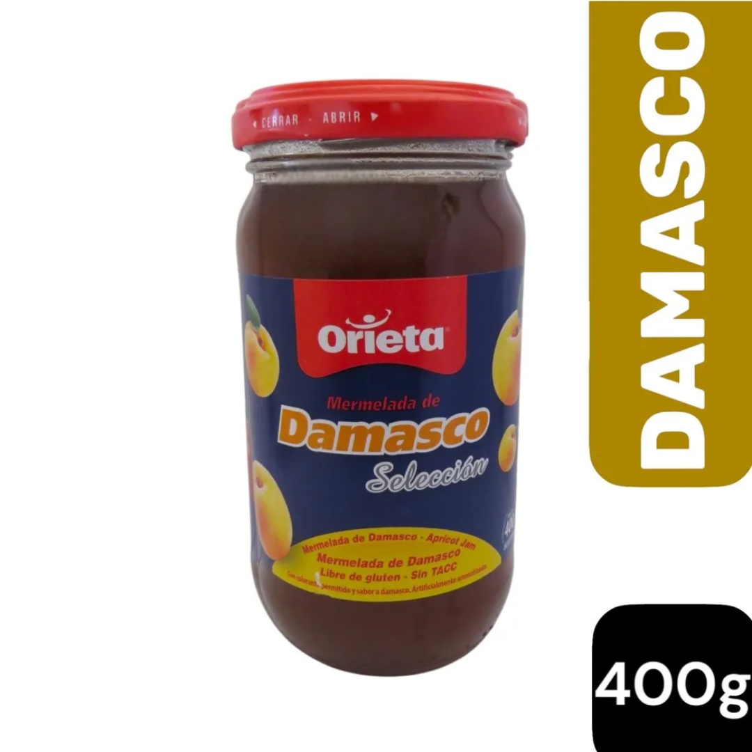 Mermelada Orieta Seleccion Damasco 400gr