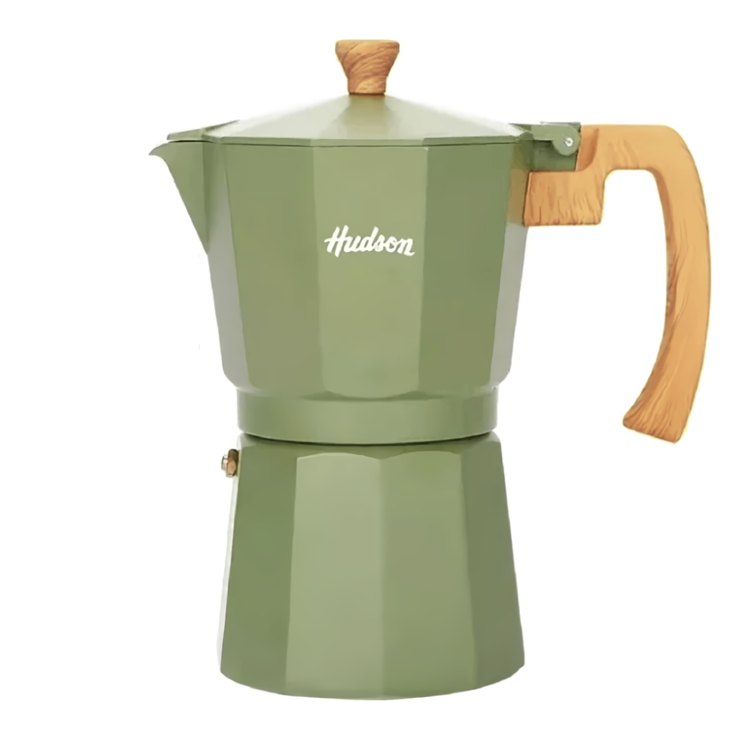 Cafetera Italiana Hudson Olive