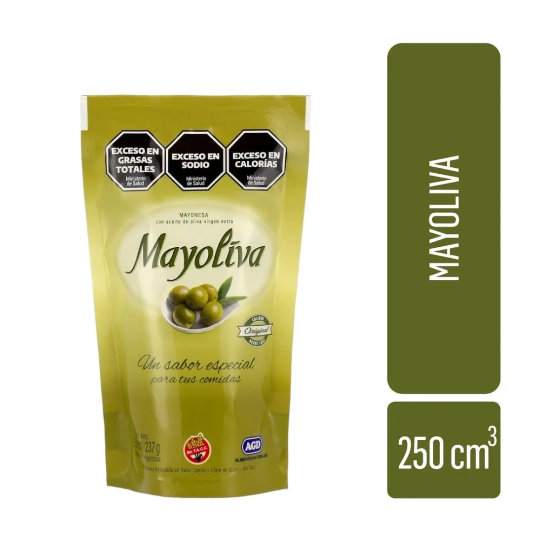 Mayonesa Mayoliva Doy Pack 250ml