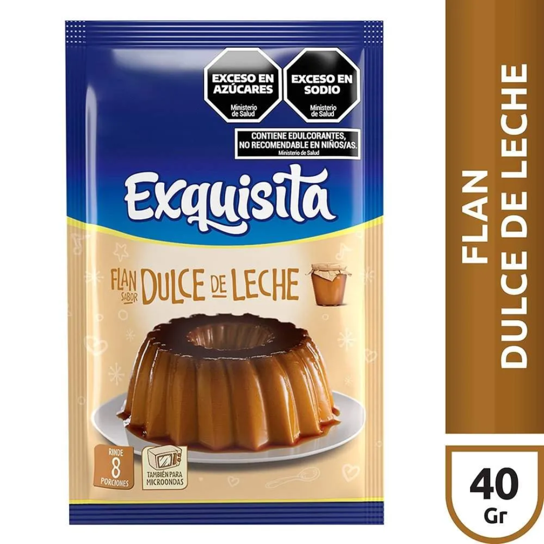 Flan Exquisita Dulce de Leche 40g