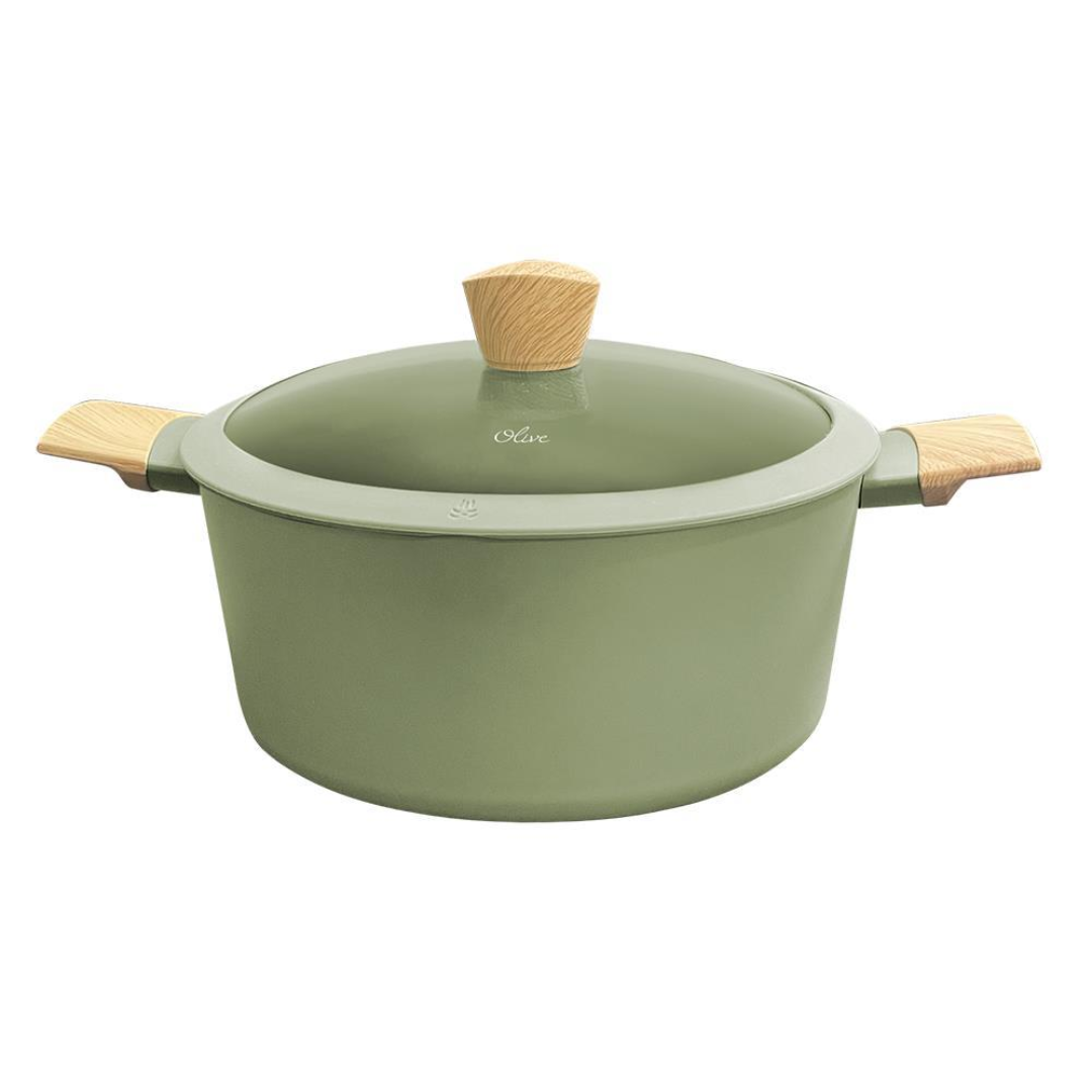 Cacerola Olive Aluminio con Antiadherente 26cm