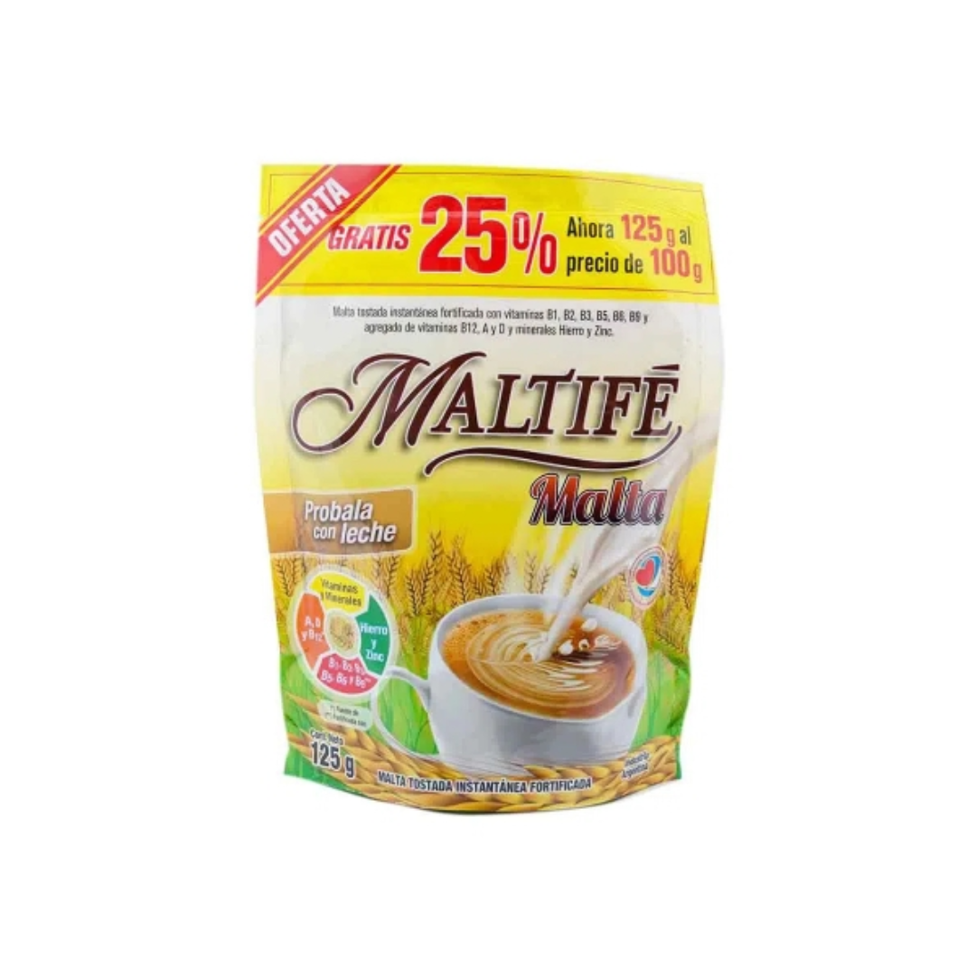 Maltife Malta Fortificada Doy Pack 125g