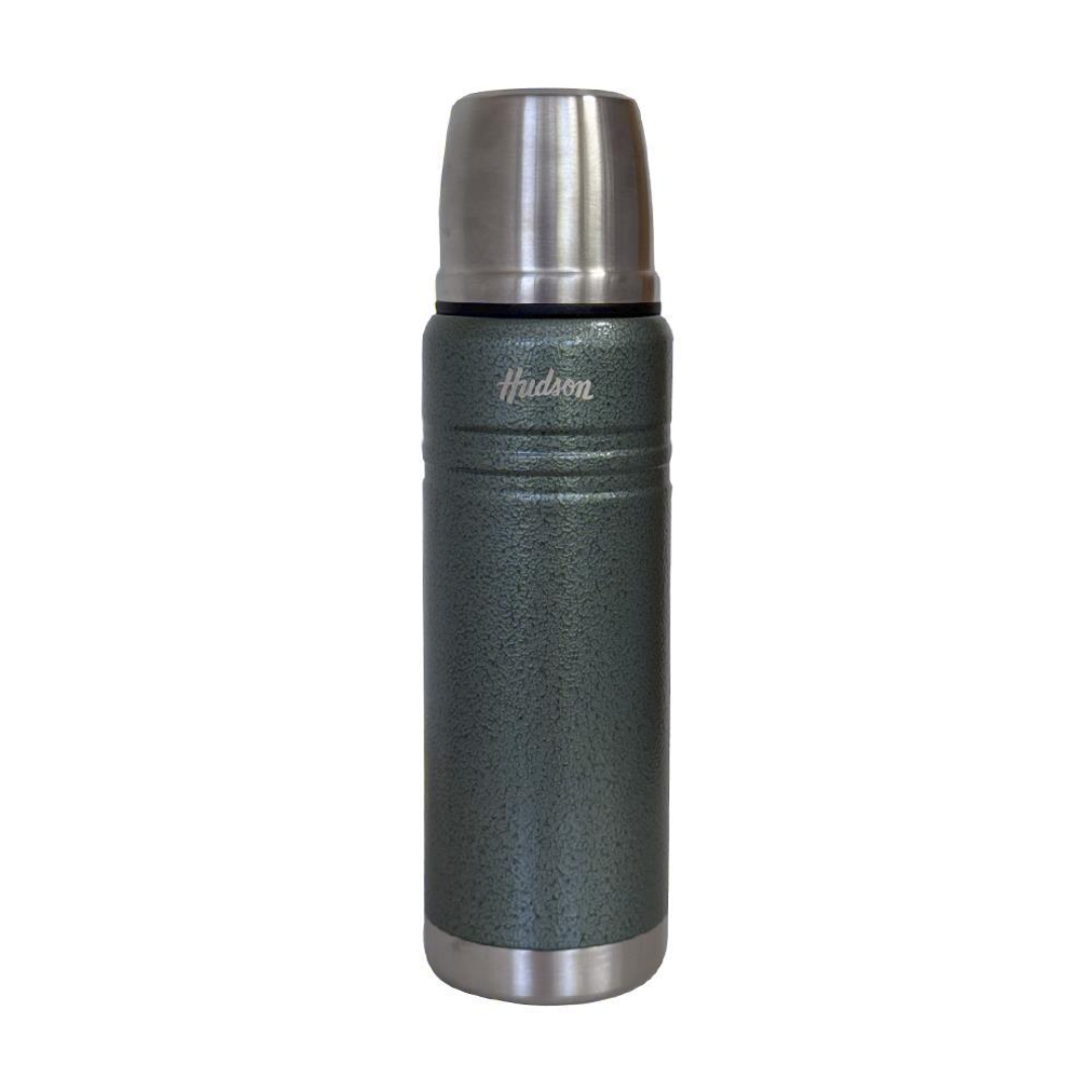 Termo Acinoxidable Doble Pared Verde Tapa Push 500ml