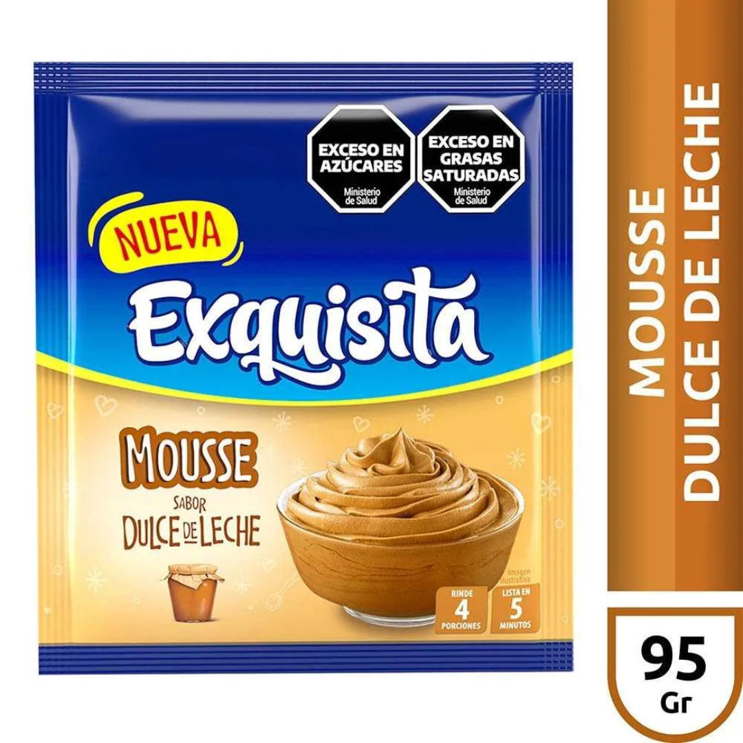Mousse Exquisita Dulce de Leche 95g
