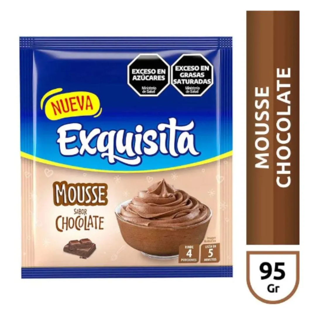 Mousse De Chocolate Exquisita 95g