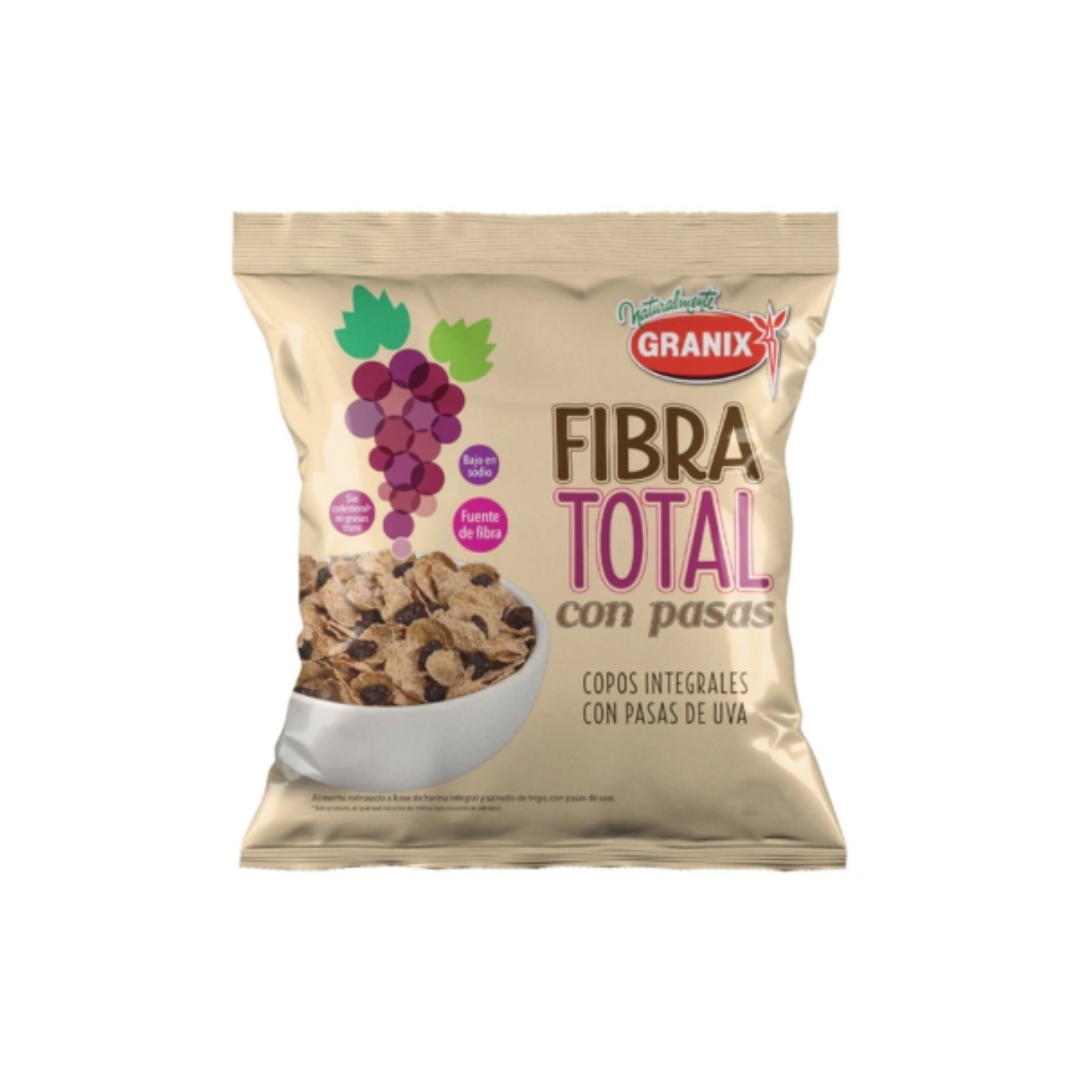 Cereales Granix Fibra Total con Pasas 200g