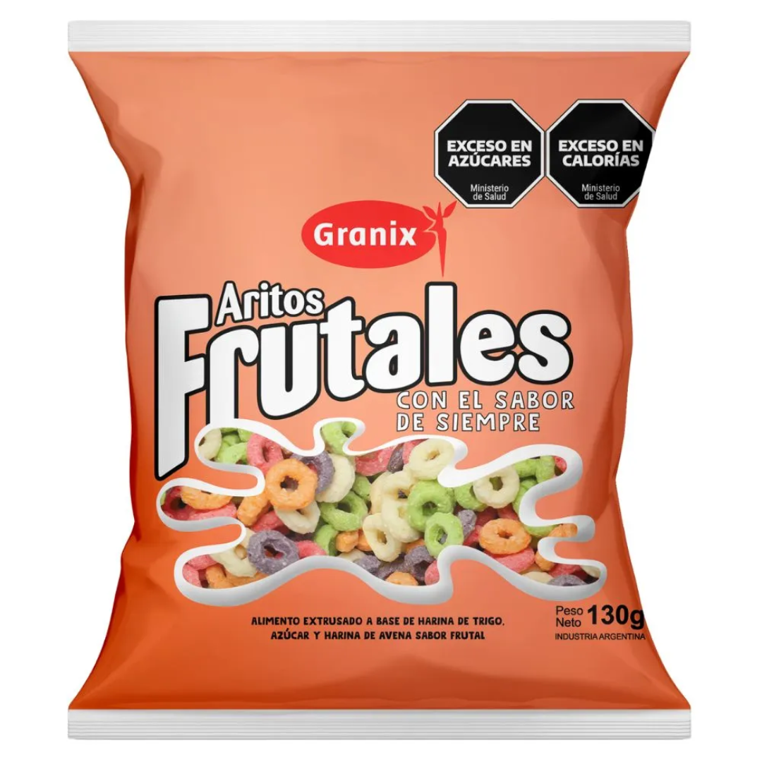 Cereales Granix Aritos Frutales 130g
