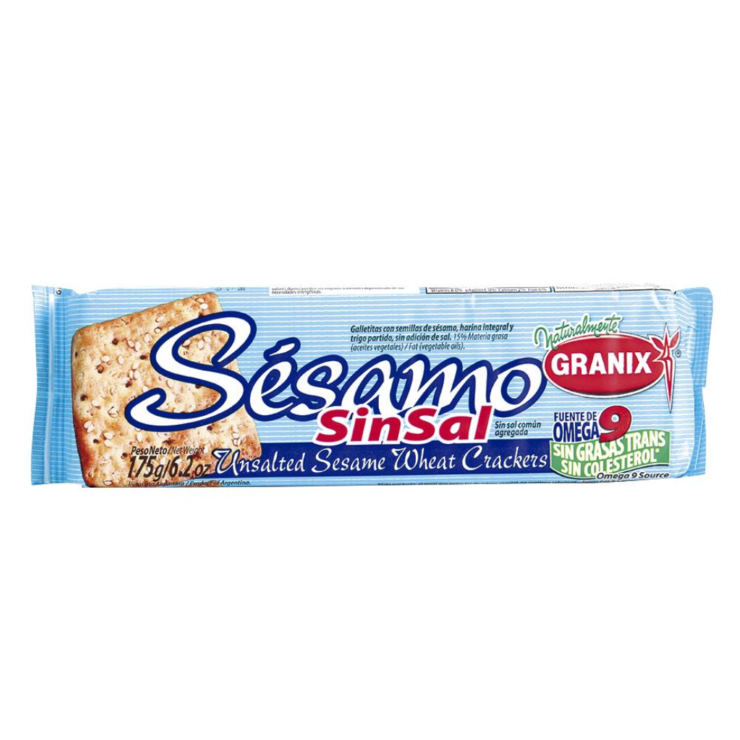 Galletitas Sesamo Sin Sal Granix 175g