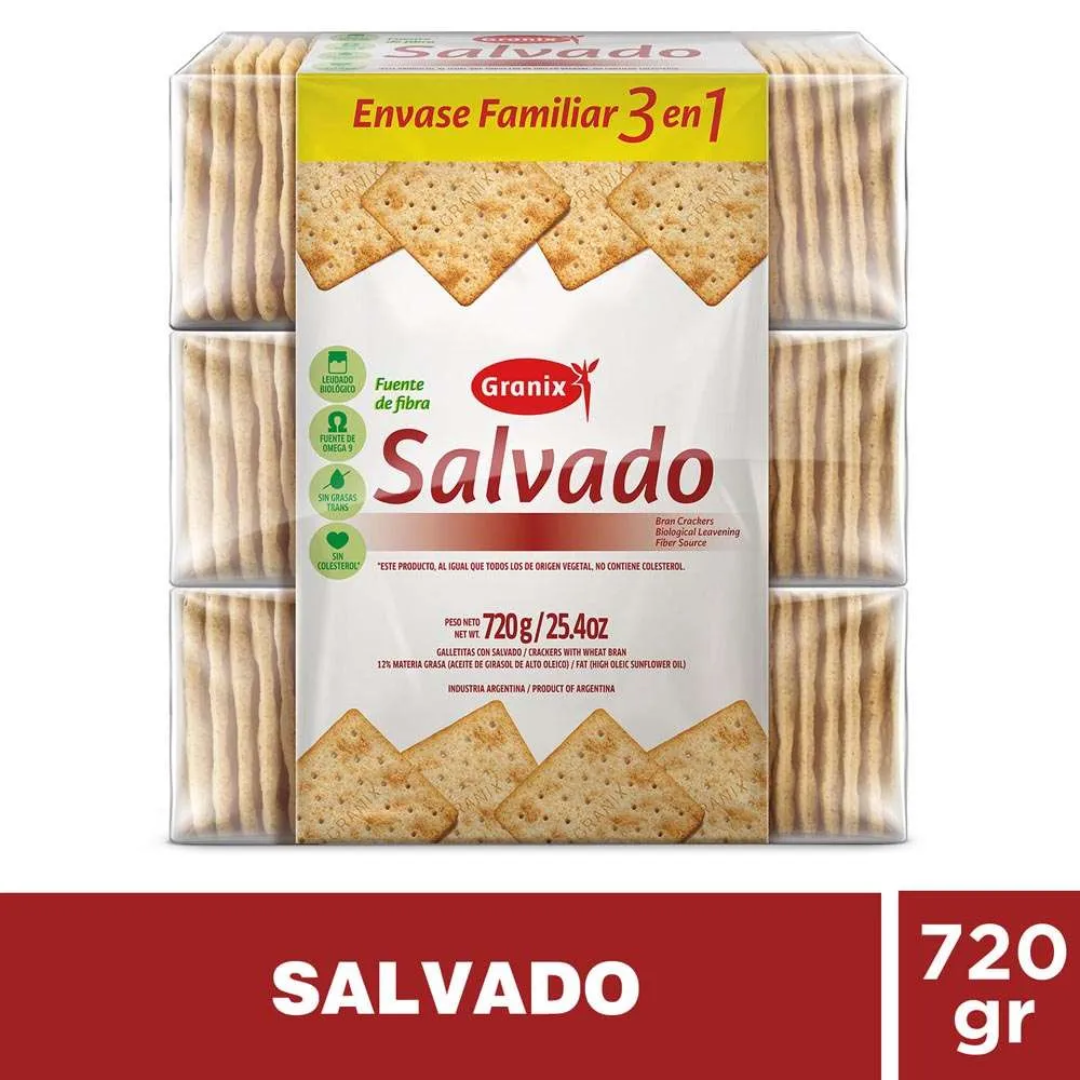 Galletitas Granix Salvado 720g