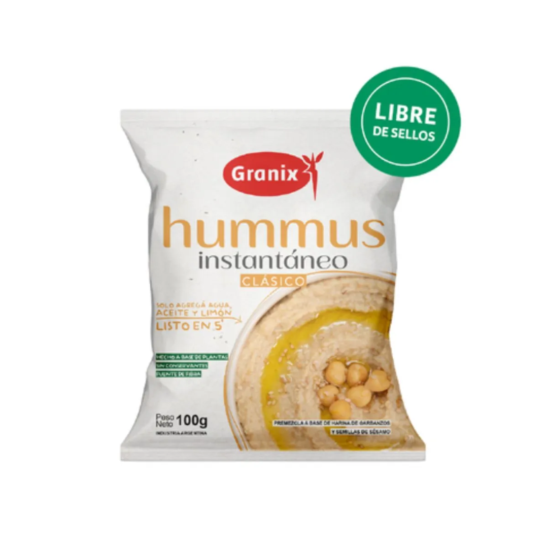 Hummus Instantáneo Granix Clásico 100g