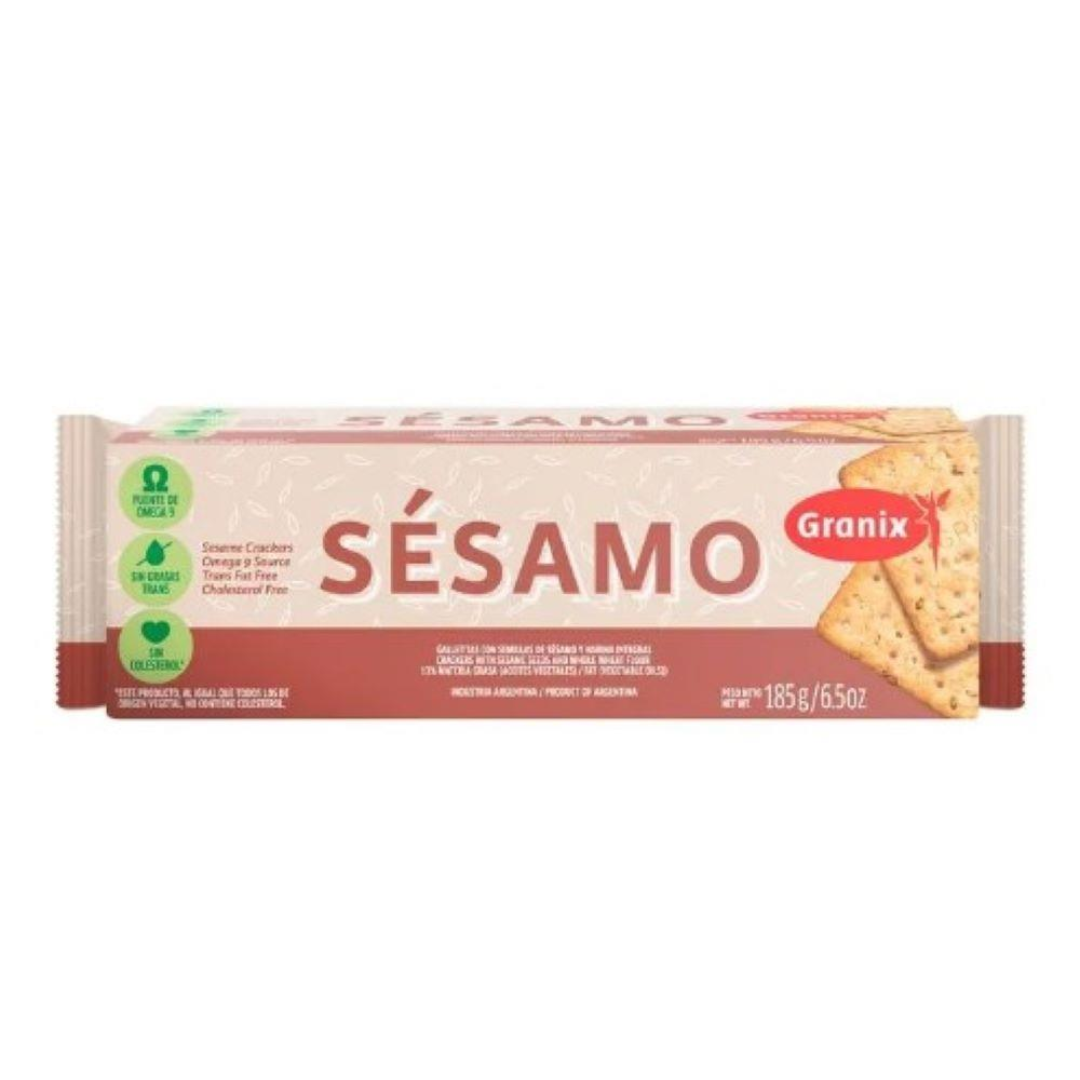 Galletitas De Sésamo Granix 185g