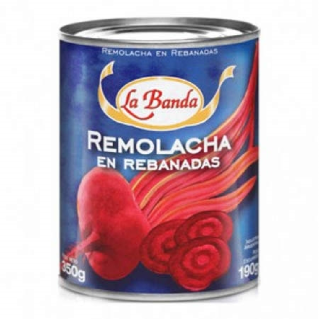 Remolacha en Rebandas La Banda Lata 350g